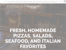 Tablet Screenshot of laurinostavern.com